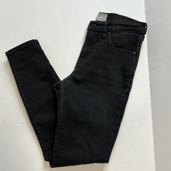 EVERLANE Black The Way High Skinny Jean Sz 28 - Picture 8 of 13